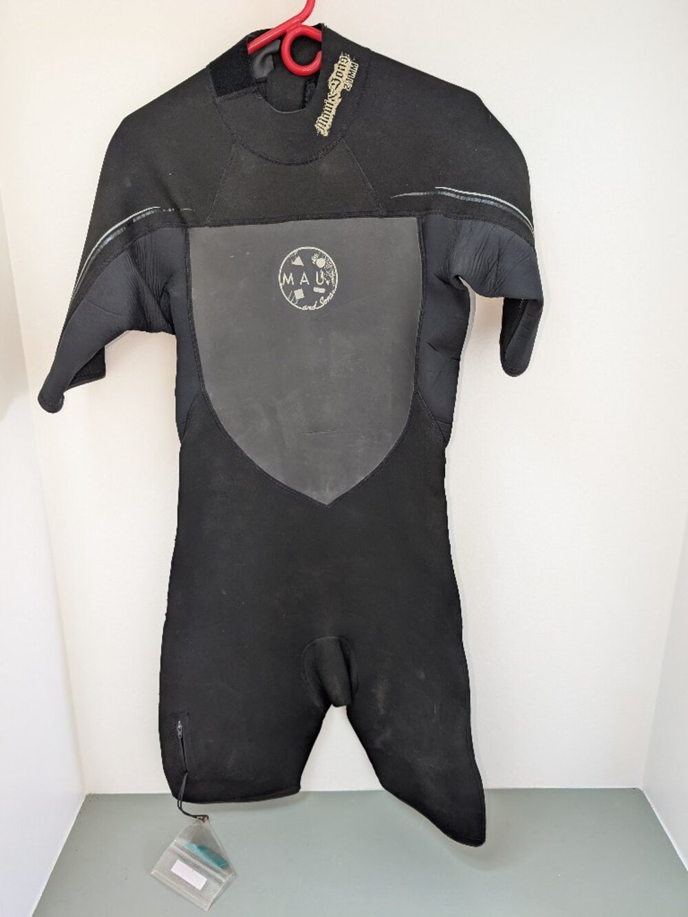 Maui & Sons Spring Shorty Wetsuit 2.1mm Density Wet Suit Men's Size Large